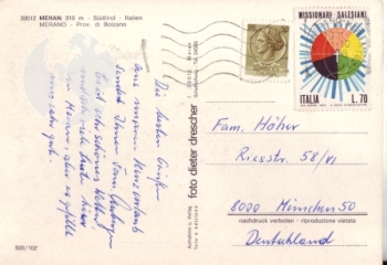 Meran - I 1978 95 001 ●
